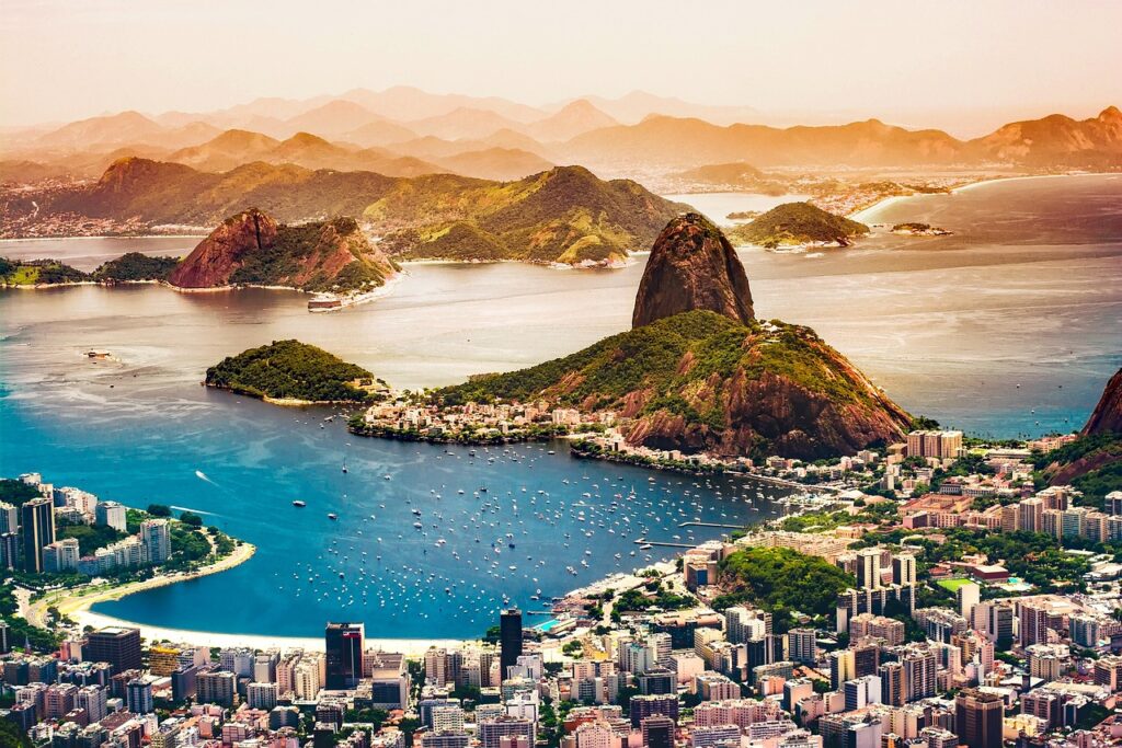 rio de janeiro, brazil, city, urban, tourism, coastline, vacation, cityscape, mountains, nature, sunrise, buildings, bay, harbor, water, brazil, brazil, brazil, brazil, brazil